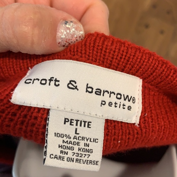 Croft & Barrow Petite Sweater 🎅🏻🎄 - Picture 7 of 7